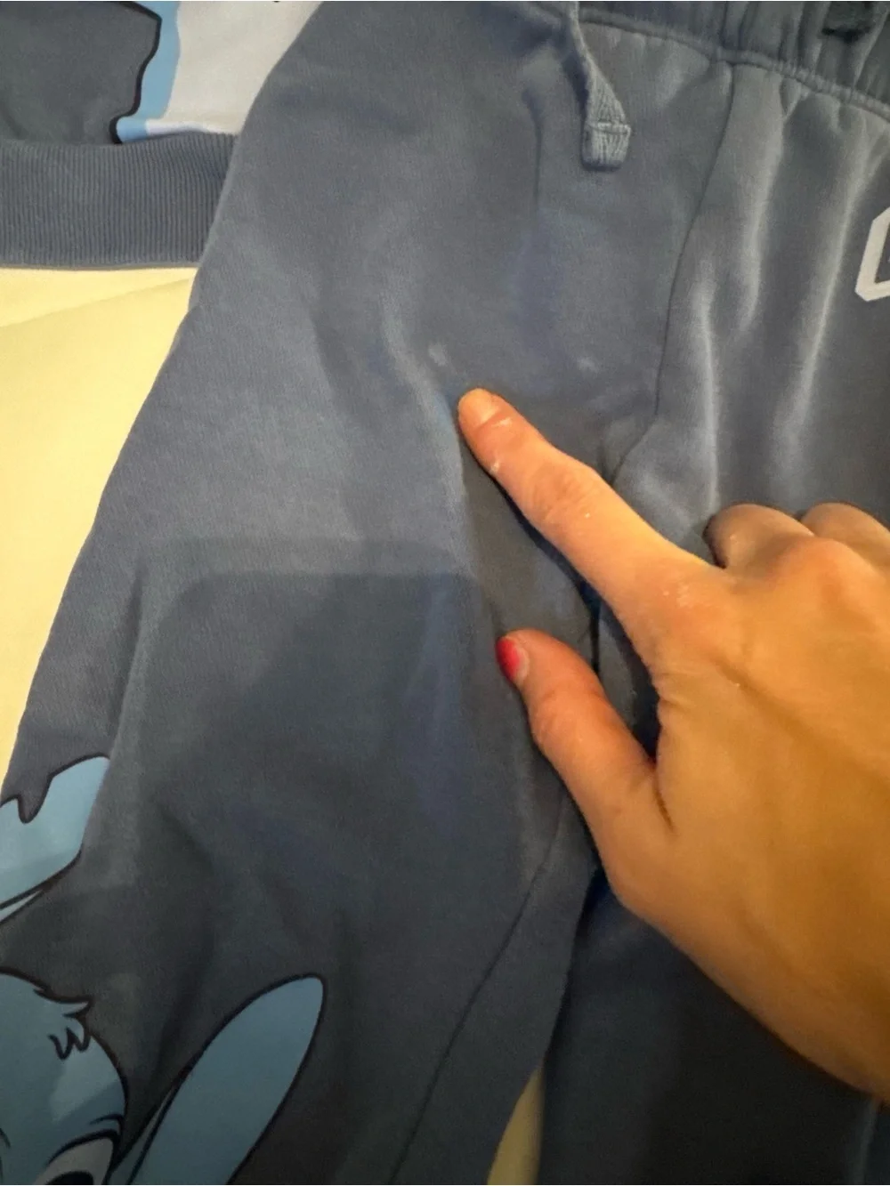 Disney Blue Stitch Joggers - Kids Sweatpants